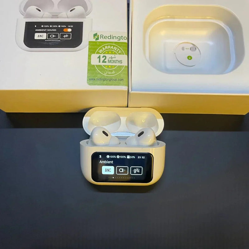 A9 Pro Touch Screen Airpods Pro – ANC Wireless Earbuds