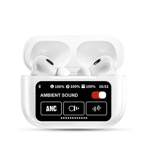 A9 Pro Touch Screen Airpods Pro – ANC Wireless Earbuds