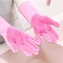 2pcs – Silicone Washing Gloves